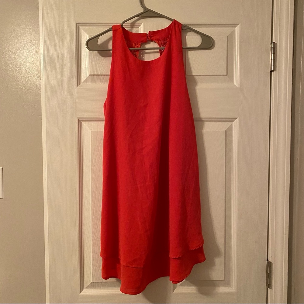 Coral/Red Altar’d State dress size small